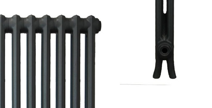 Legs of CRANE Historic 2 Column 750mm Cast Iron Radiators