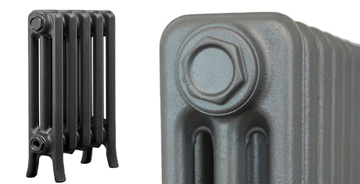 Profile of CRANE Historic 3 Column 500mm Cast Iron Radiators