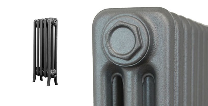 Profile of CRANE Historic 3 Column 650mm Cast Iron Radiators