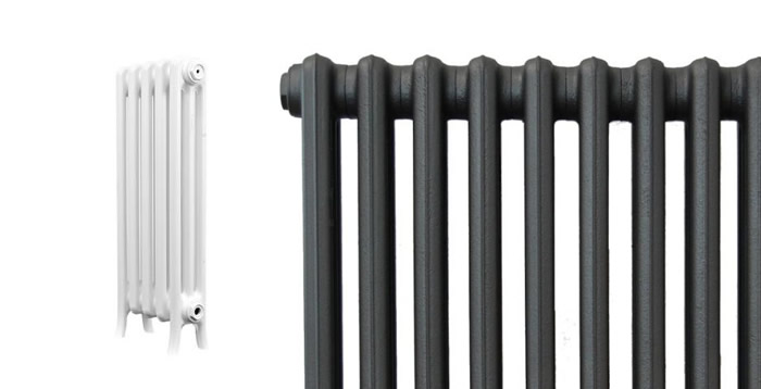 Profile of CRANE Historic 3 Column 750mm Cast Iron Radiators