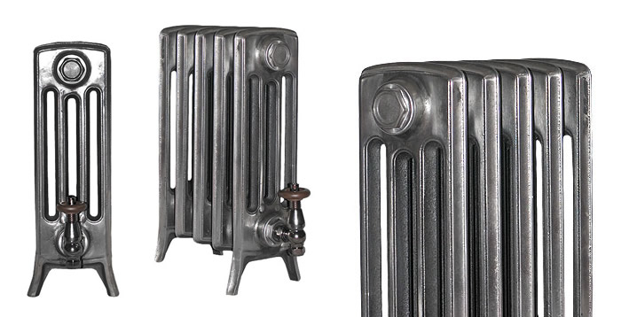 Top of 4 Column 480mm CRANE Cast Iron Radiators