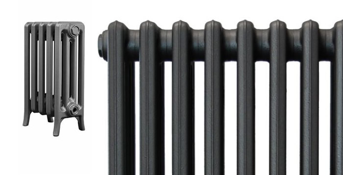 Top of CRANE Historic 4 Column 500mm Cast Iron Radiators