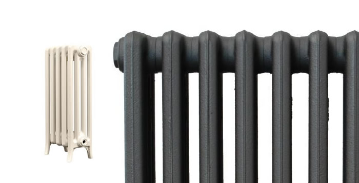 Profile of CRANE Historic 4 Column 650mm Cast Iron Radiators
