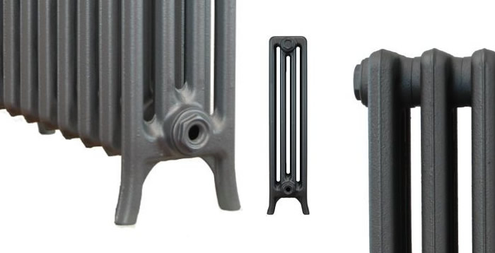 Legs of CRANE Historic 4 Column 750mm Cast Iron Radiators