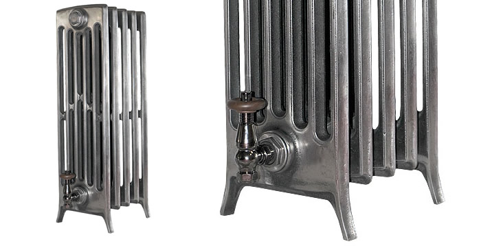 Legs of 6 Column 760mm CRANE Cast Iron Radiators