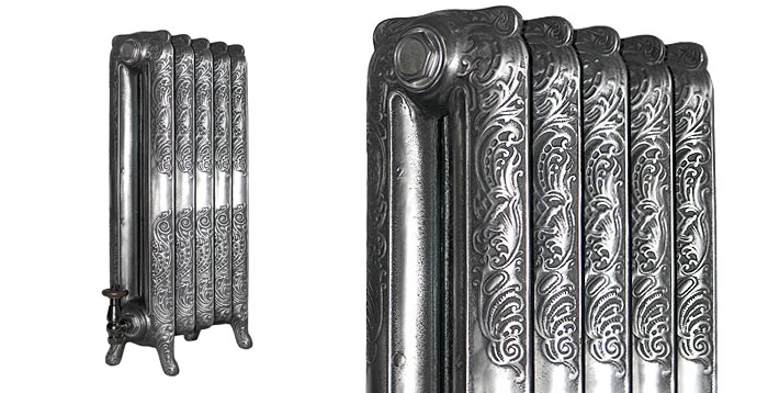 Top of CRANE Baroque 760mm Cast Iron Radiators