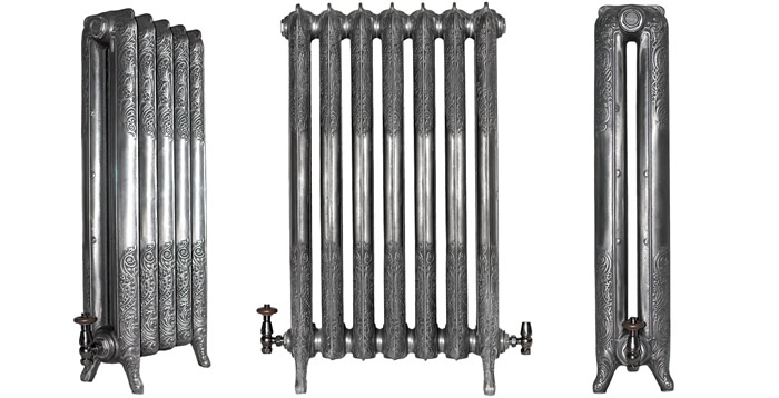 Profile of CRANE Baroque 960mm Cast Iron Radiators