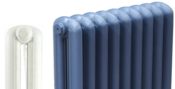 Top of CRANE Elegant 560mm Cast Iron Radiators