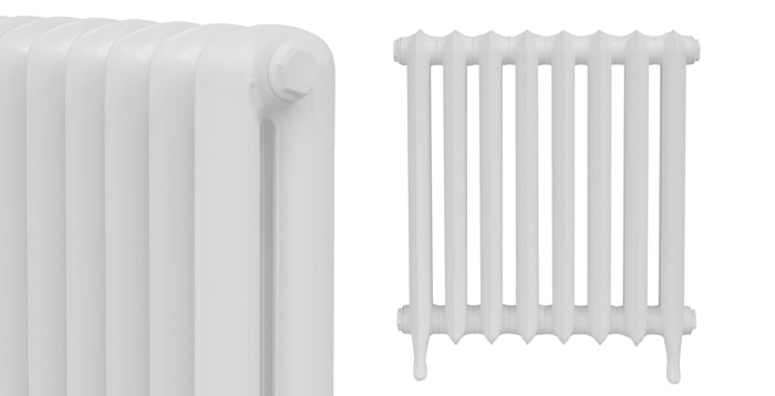 Top of CRANE Elegant 760mm Cast Iron Radiators