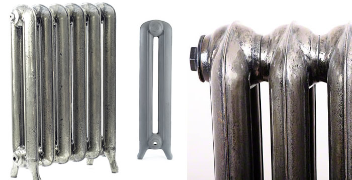 Top of CRANE Elegant 810mm Cast Iron Radiators