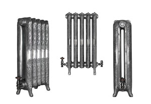 Baroque 760mm cast iron radiators