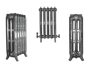 Rococo 768mm cast iron radiators